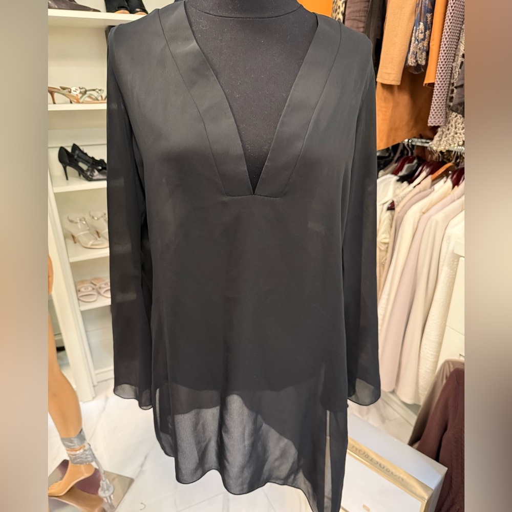 La palapa black swimsuit, cover-up SzL